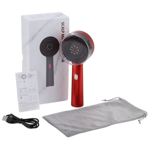 Peigne électrique massage cuir chevelu