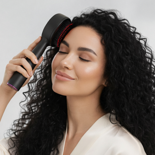 Peigne électrique massage cuir chevelu
